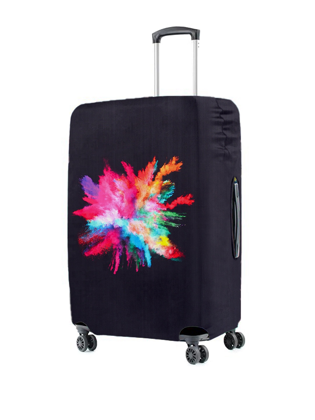 

Cortina Black Printed Protective Medium Trolley Bag Cover