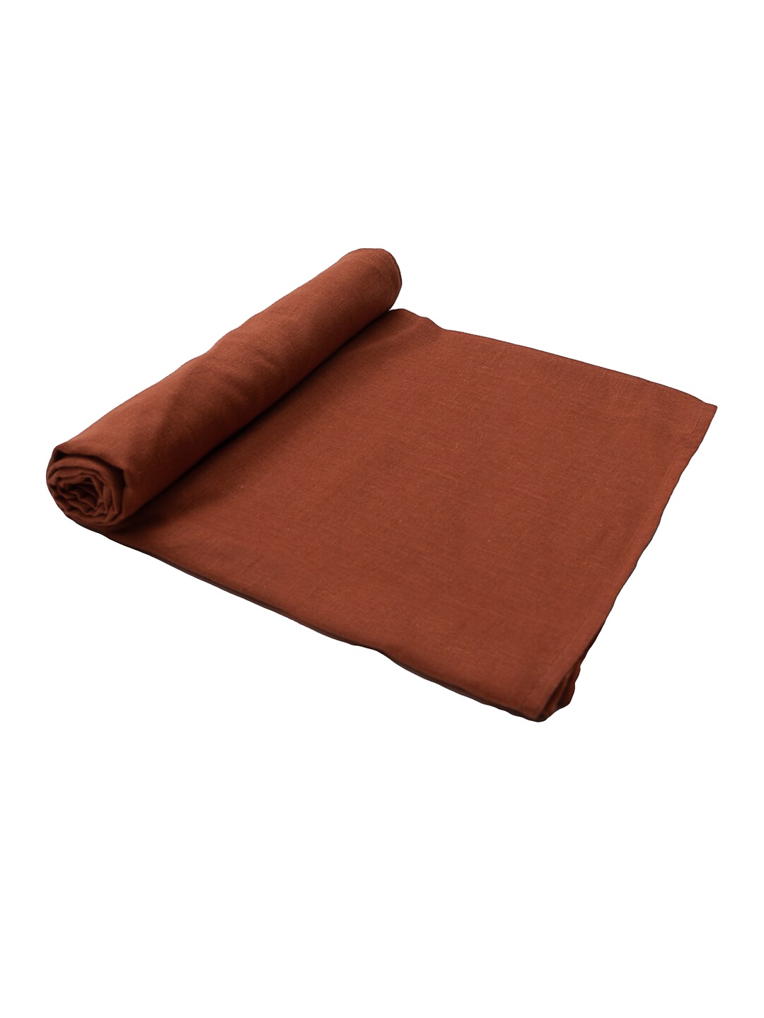 

Nino Bambino Infant Kids Brown Solid Organic Cotton Baby Scarf