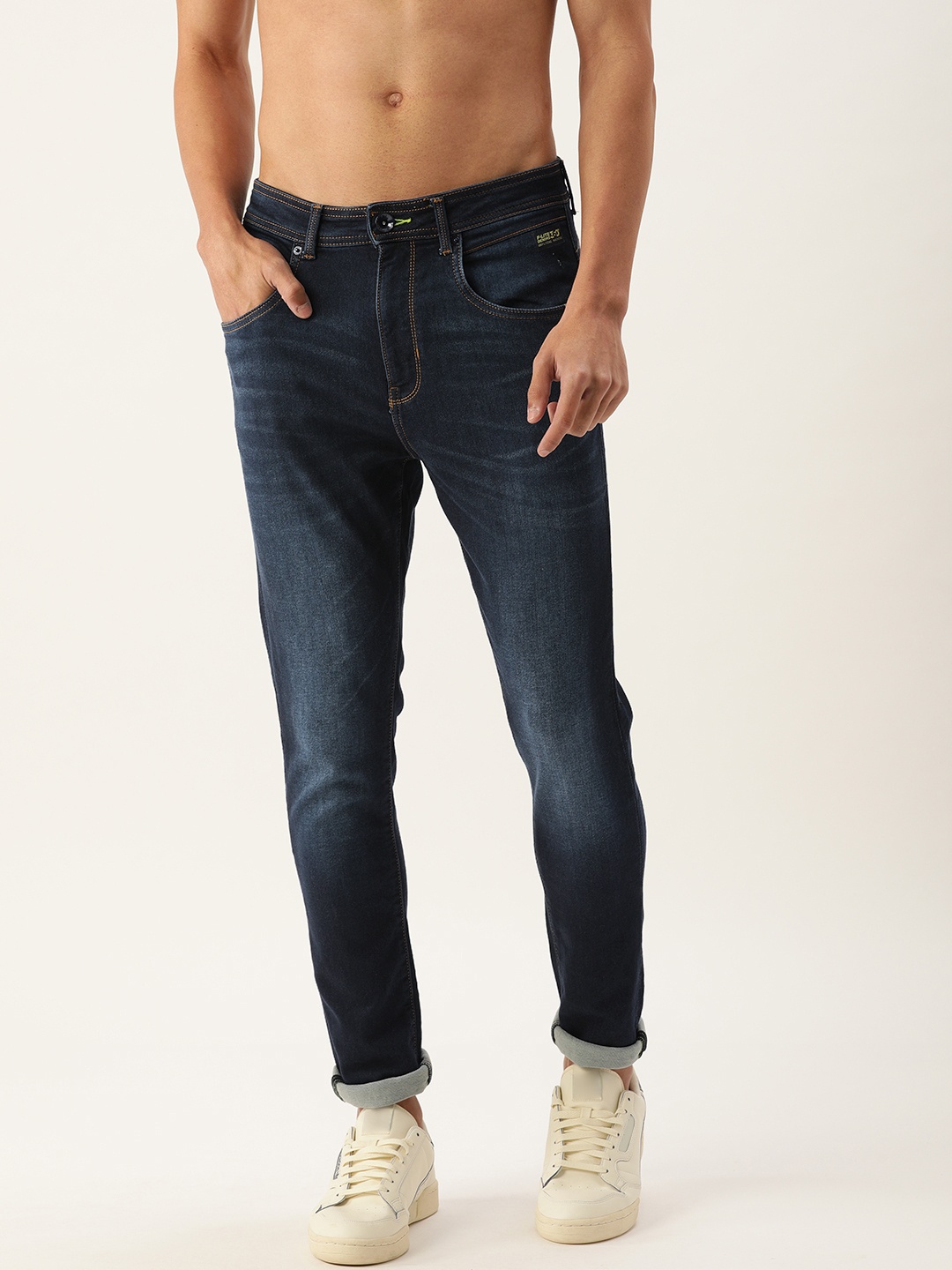 

Flying Machine Men Blue F Lite Light Fade Stretchable Jeans