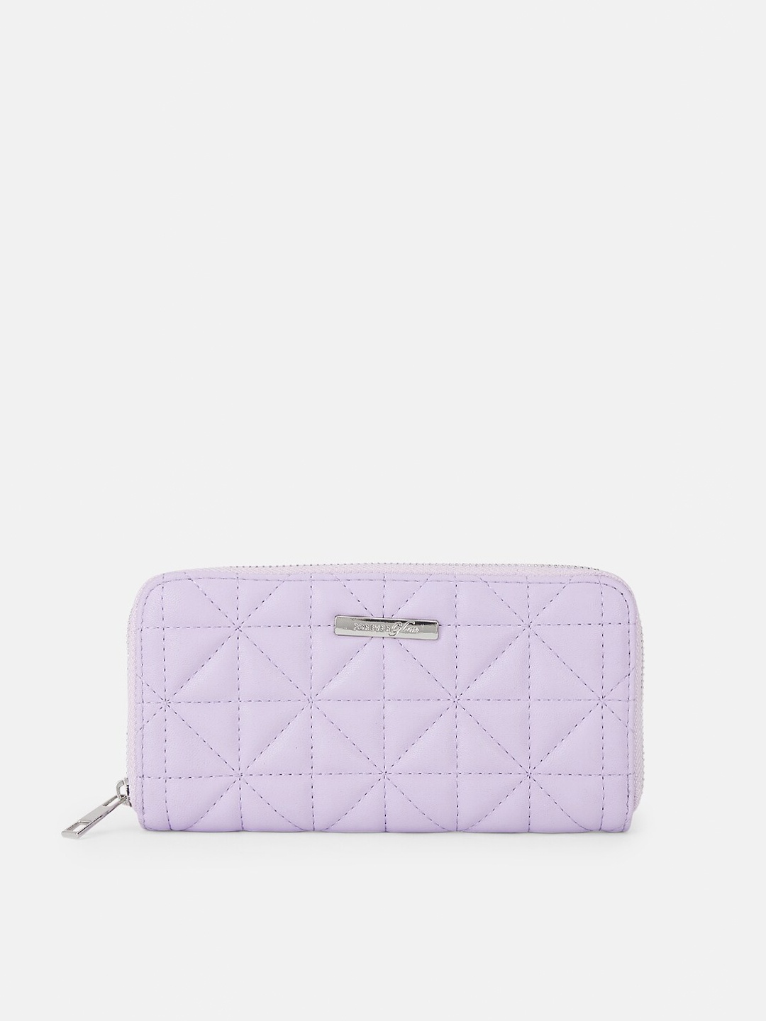 

Forever Glam by Pantaloons Women Purple Textured Wallet