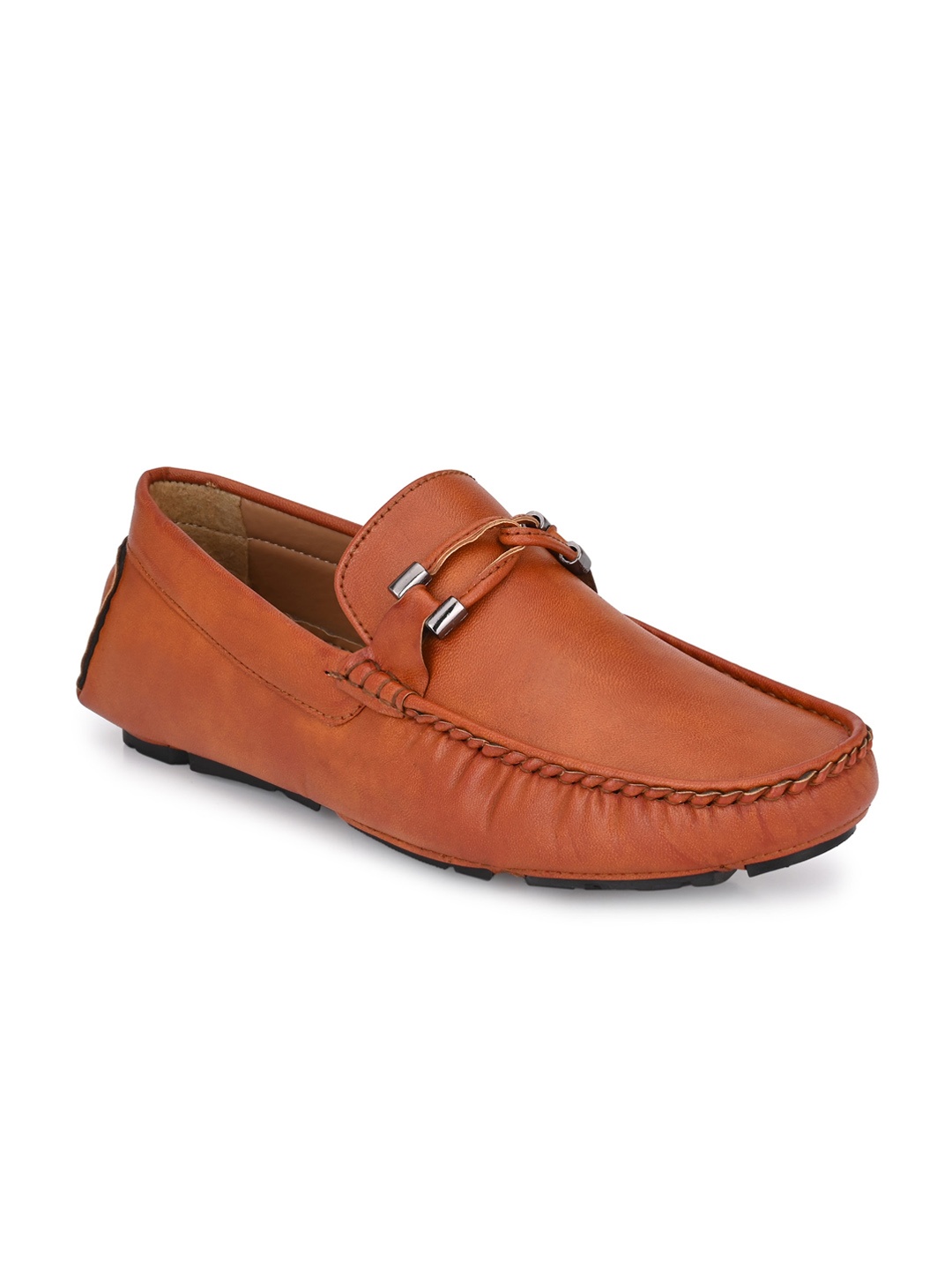 

Mast & Harbour Men Tan Brown Driving Shoes