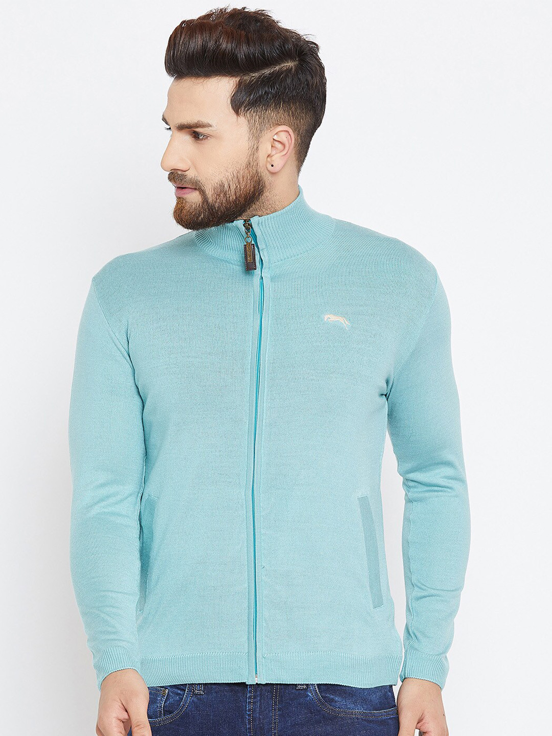 

JUMP USA Men Blue Pullover