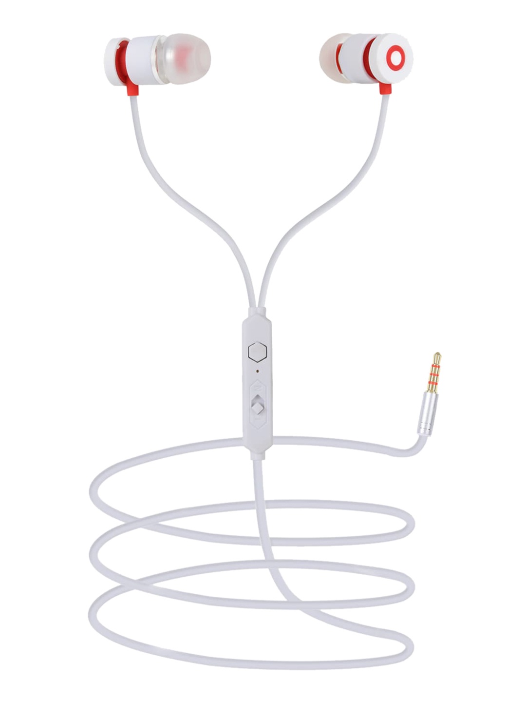 

SWAGME White & Red Dual Toned Bassboss IE004 Earphones