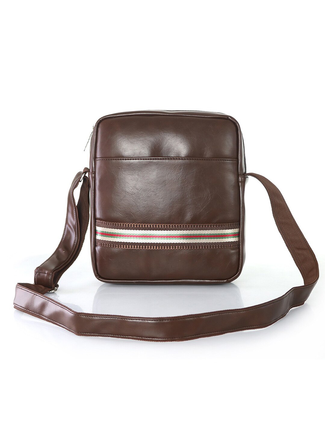 

MBOSS Unisex Brown Messenger Bag