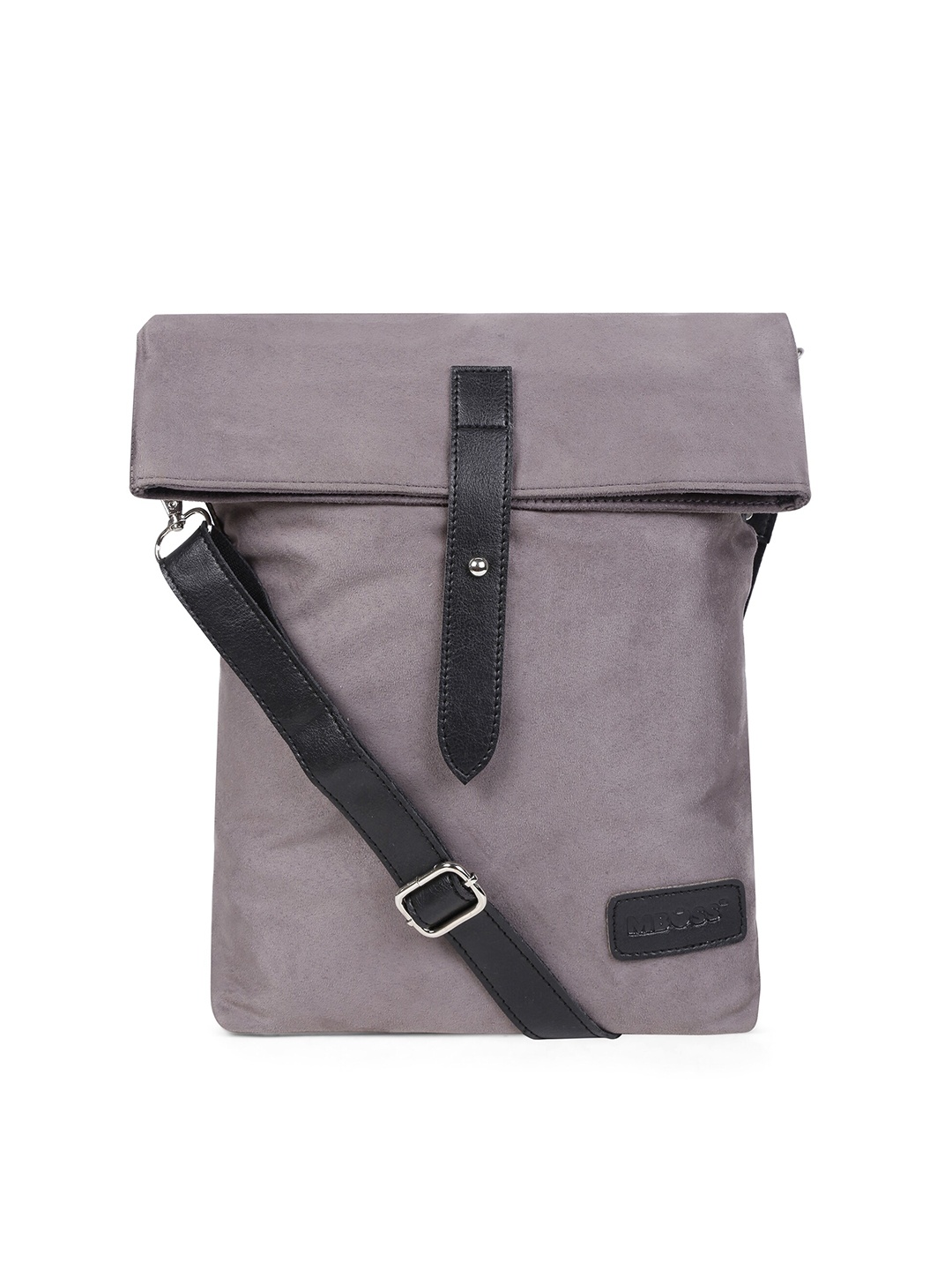 

MBOSS Unisex Grey Messenger Bag