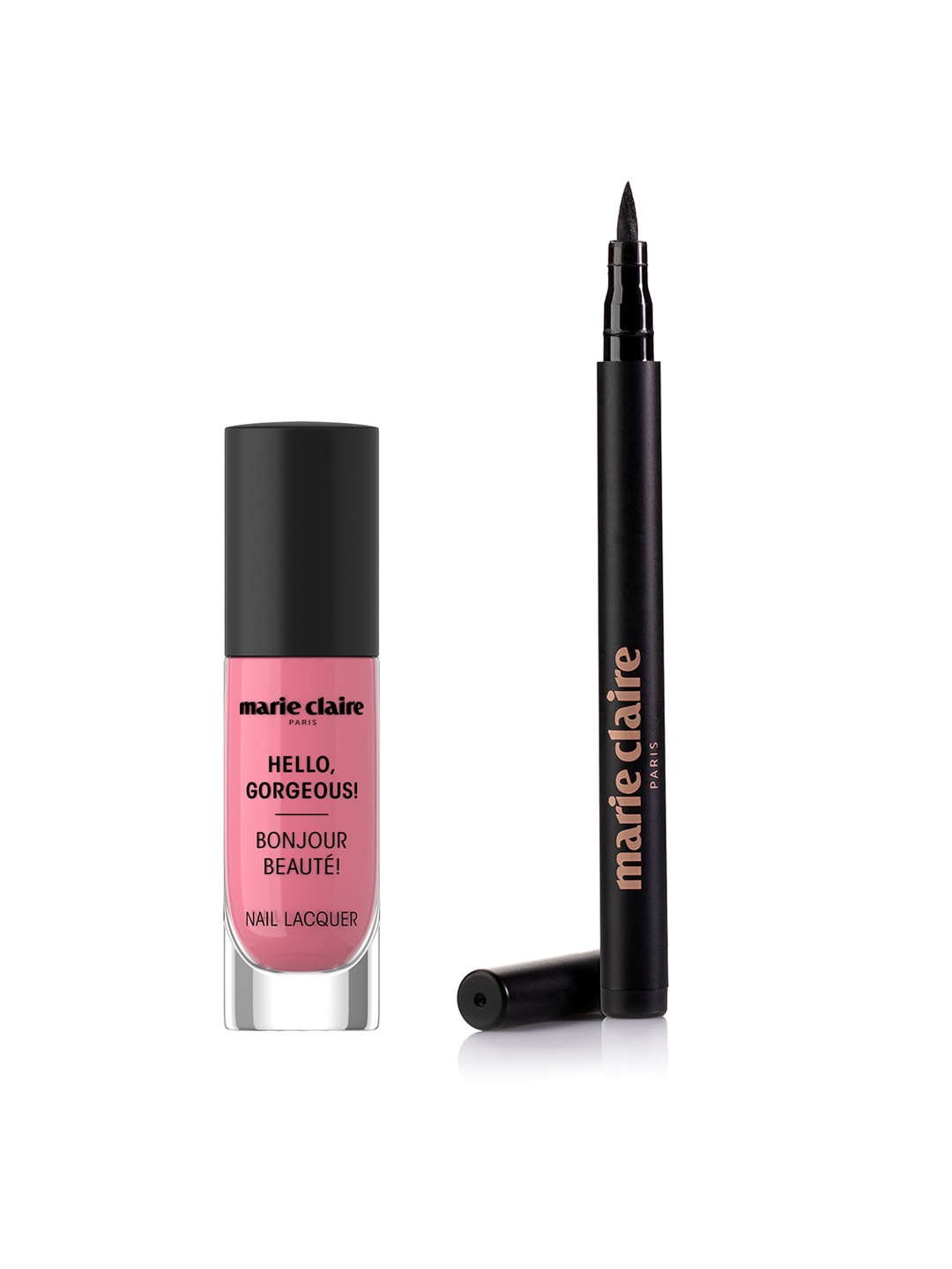 

Marie Claire Sketch Eyeliner & Nail Lacquer, Black