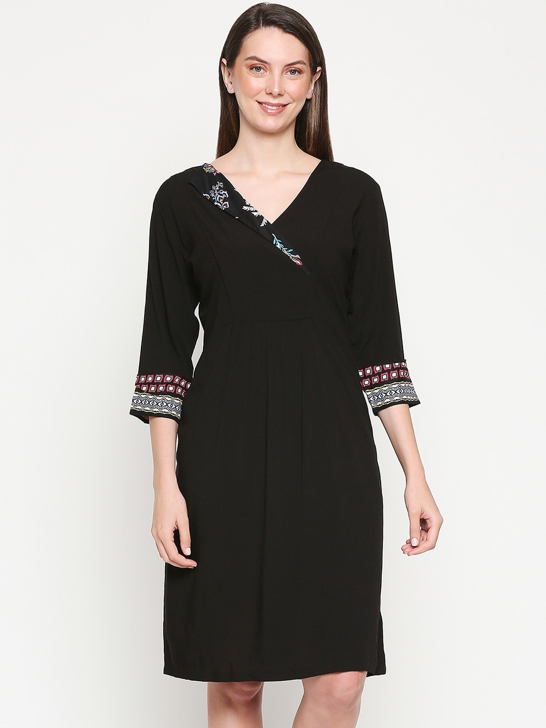 

inocenCia Black A-Line Dress