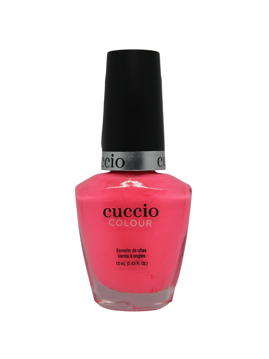 

Cuccio Colour Long Lasting Glossy Nail Polish - Livin on A Prayer 25-Free Formula 13 ml, Coral