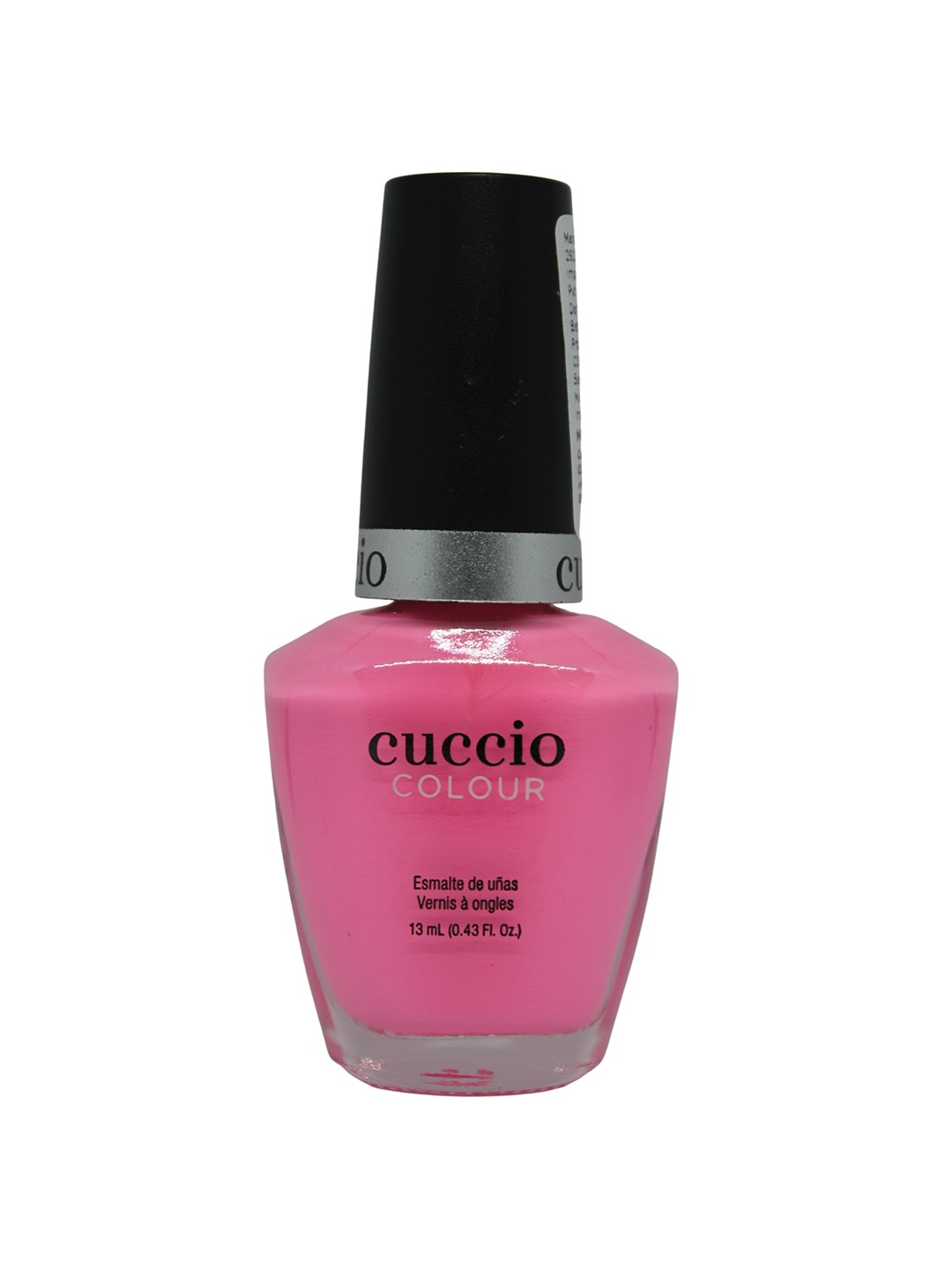 

Cuccio Colour Long Lasting Glossy Nail Polish - Punch Sorbet 25 Free Formula 13 ml, Pink