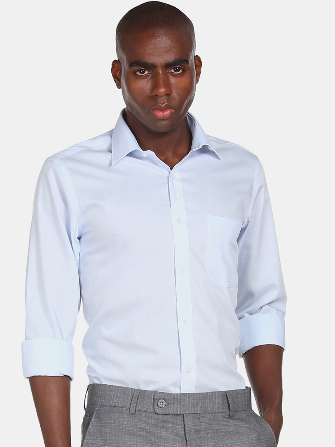 

Arrow Men Blue Opaque Casual Shirt