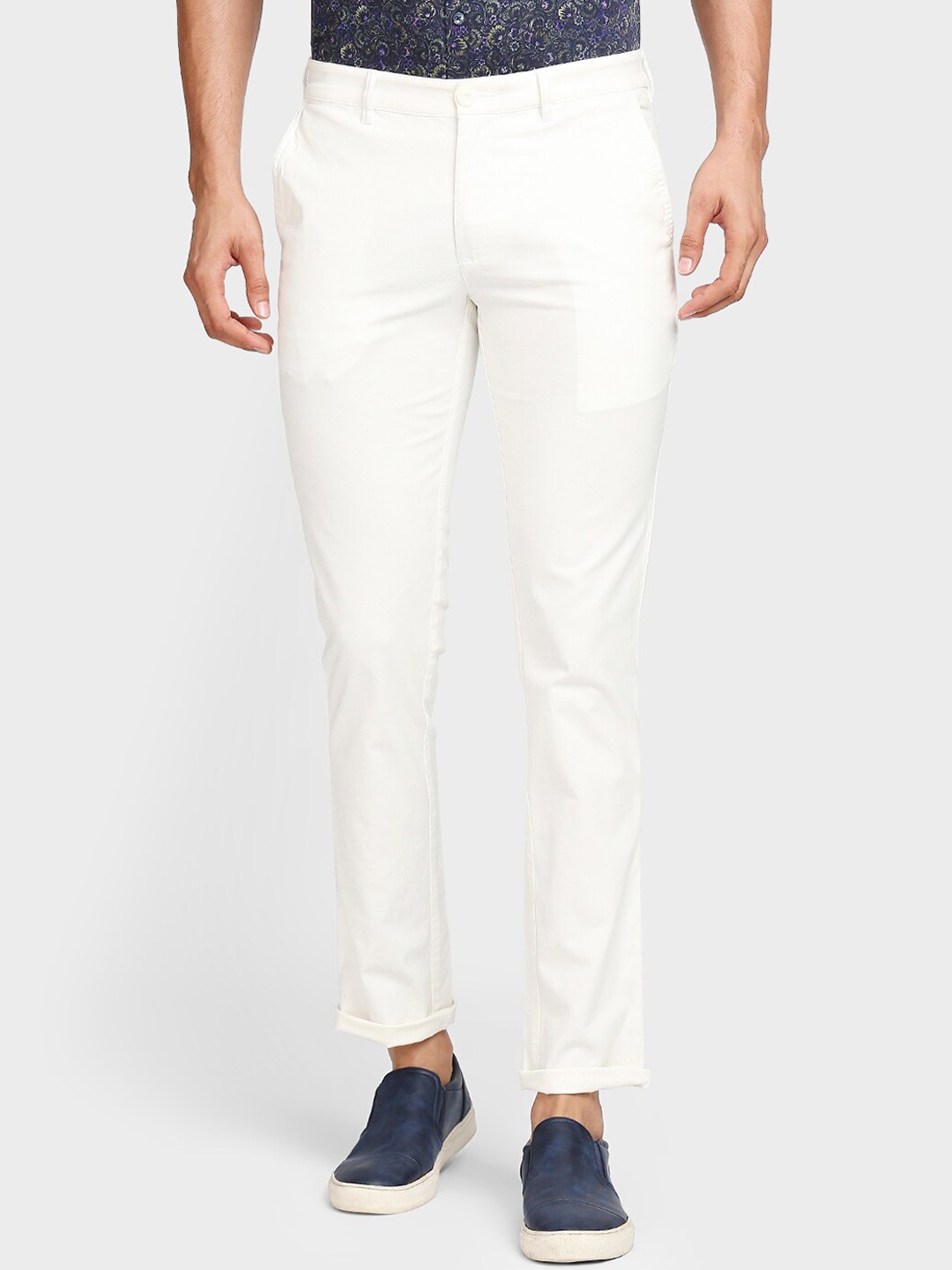 

ColorPlus Men White Trousers