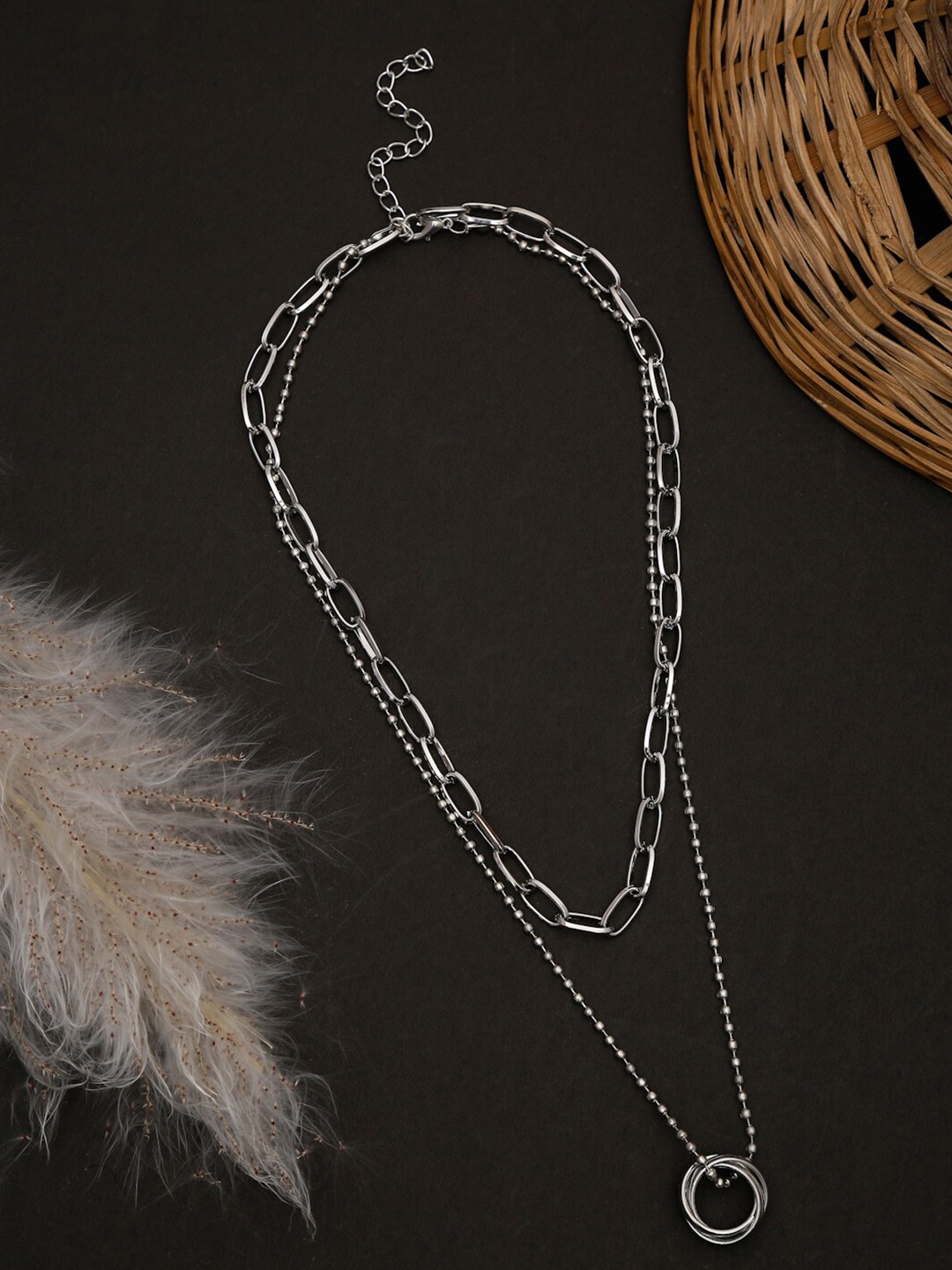 

Celena Cole Women Silver Plated Necklace