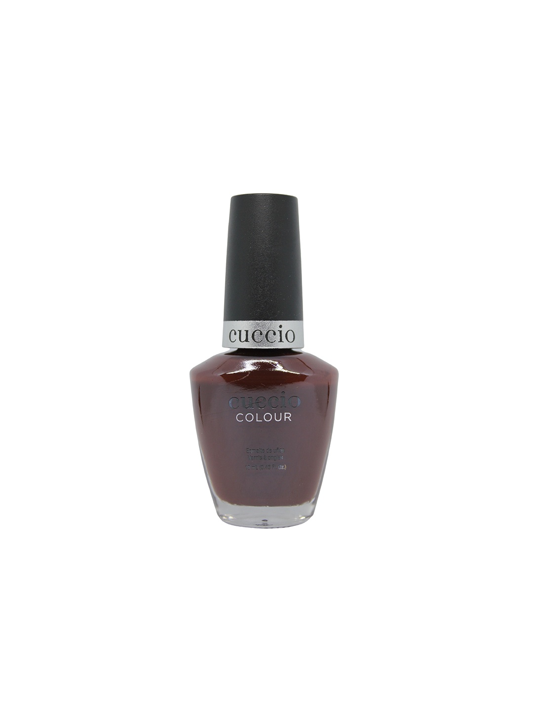 

Cuccio Colour Long Lasting Glossy Nail Polish - S'More Please 25 Free Formula 13 ml, Coffee brown