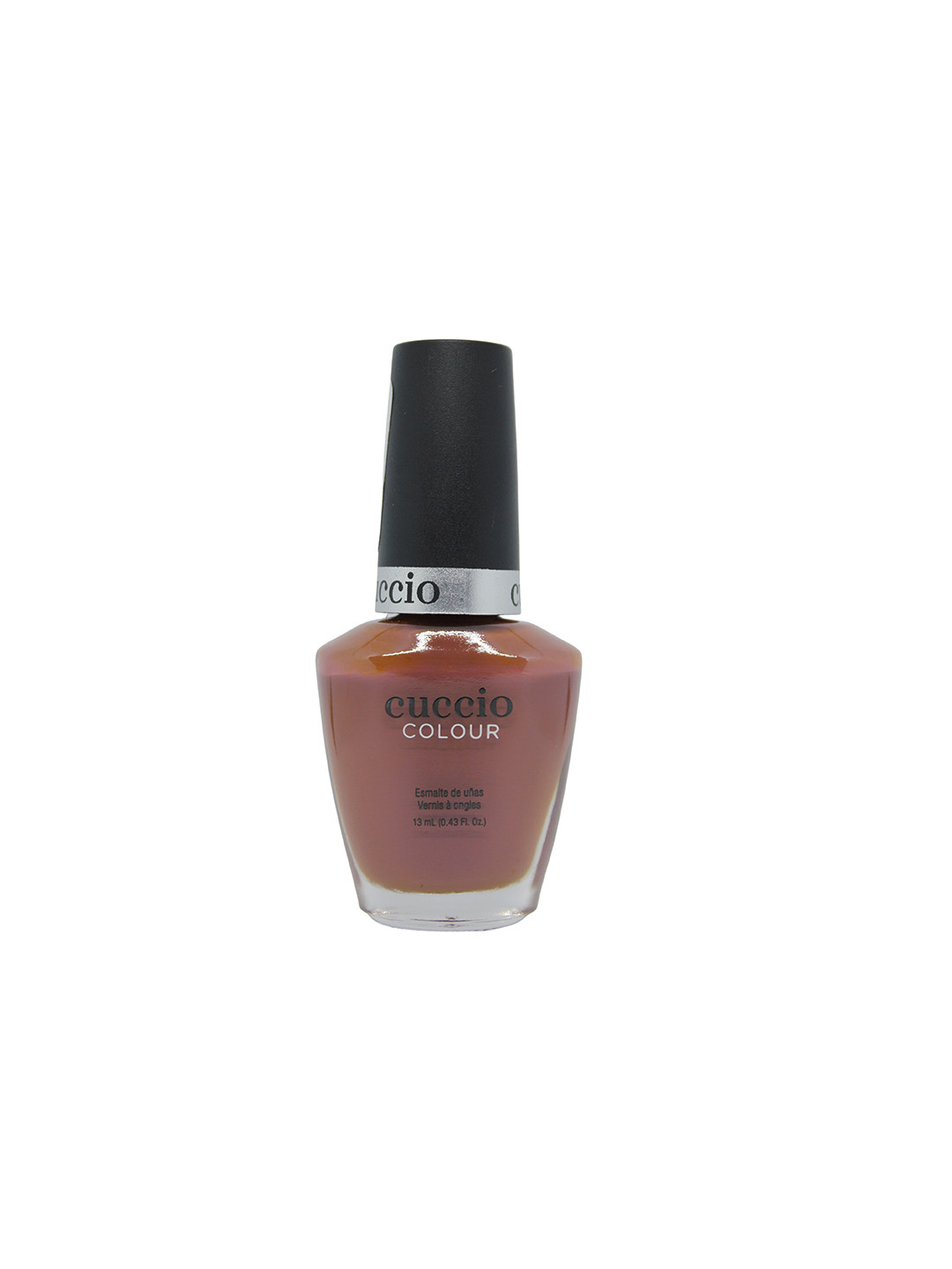 

Cuccio Colour Long Lasting Glossy Nail Polish - Hot Chocolate 25 Free Formula 13 ml, Maroon