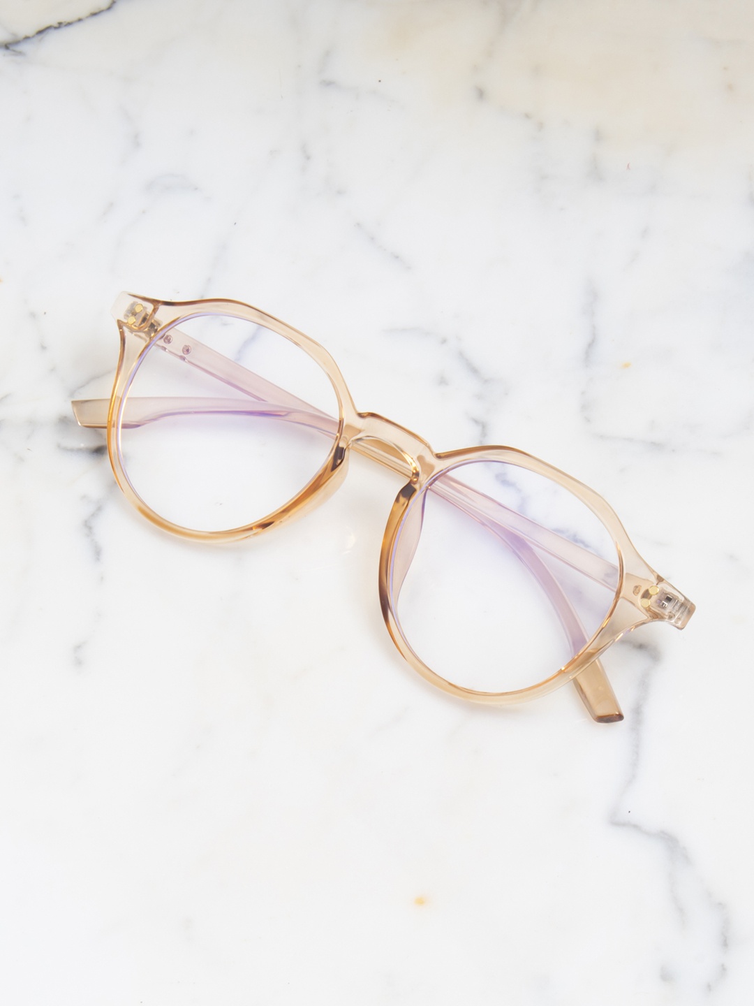 

Ted Smith Unisex Brown Full Rim Round Frames TSI8872_BRN