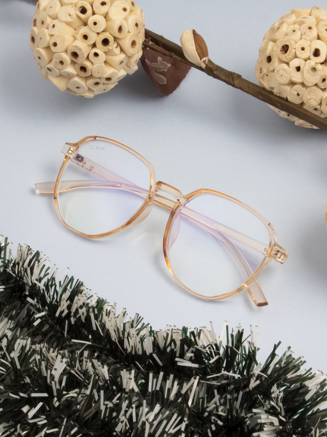

Ted Smith Unisex Brown Full Rim Round Frames TSI8873_BRN