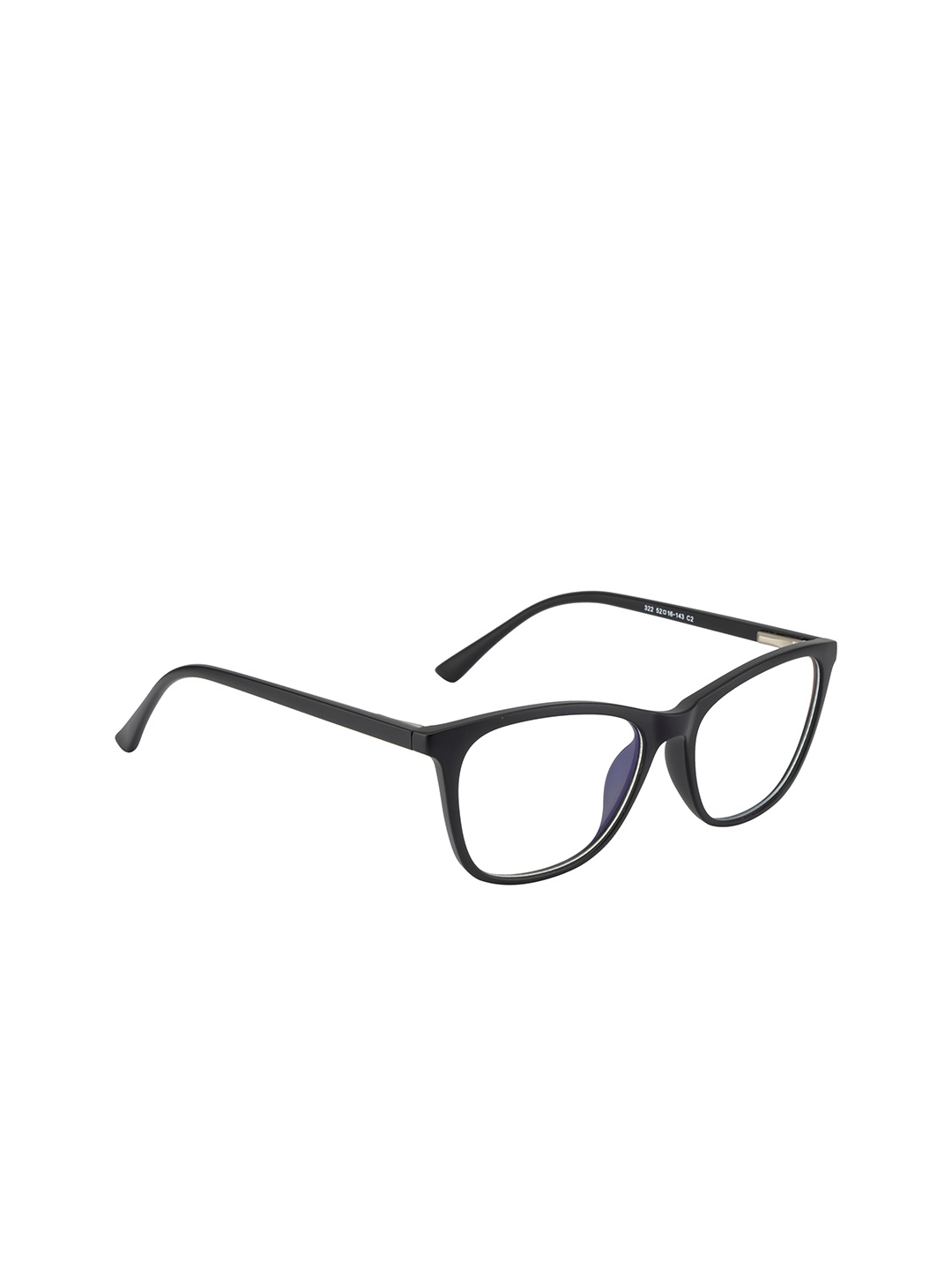

Ted Smith Women Black Full Rim Wayfarer Frames TSI322_C2
