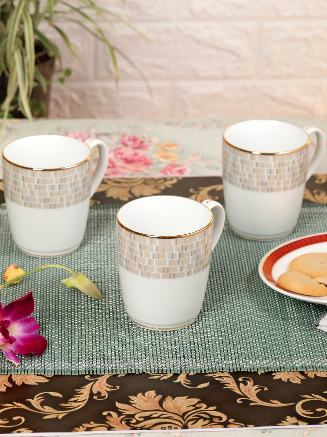 

Noritake Hearth Collection Ville De Lumiere 6 Pcs Coffee Mug, White