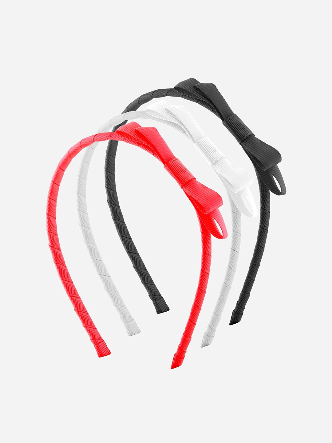 

Toniq Kids Girls Set of 3 White & Black Hairband