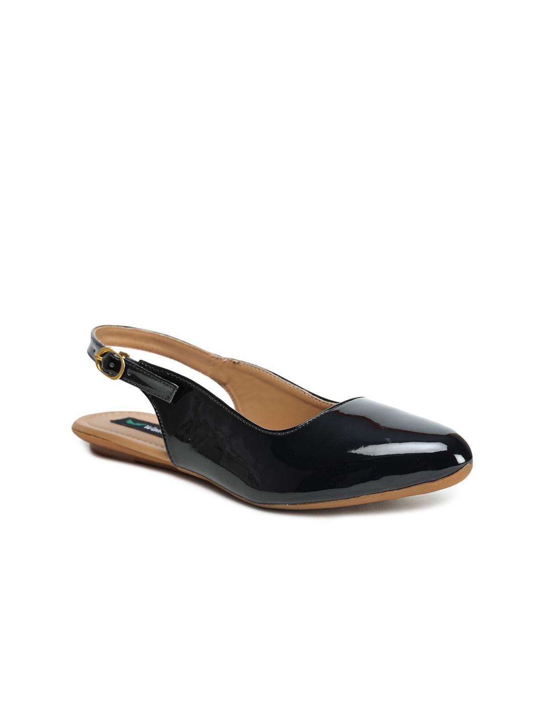 

Walkfree Women Black Ballerinas Flats