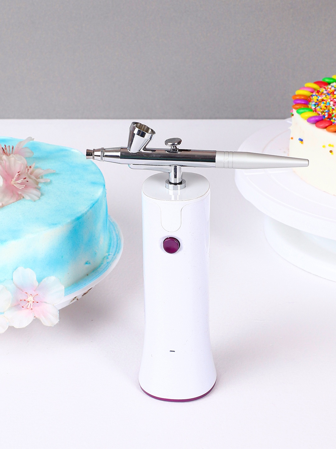 

FineDecor Steel Colored Wireless Decorating Airbrush Kit
