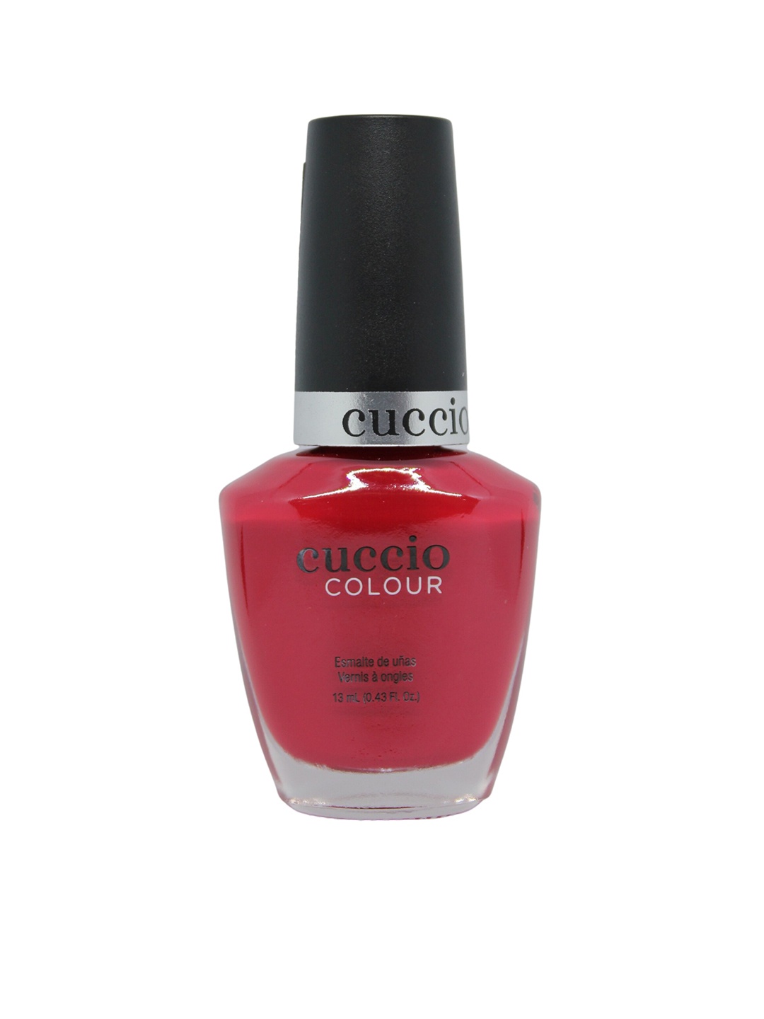 

Cuccio Colour Long Lasting Glossy Nail Polish - A Pisa My Heart 25 Free Formula 13 ml, Red