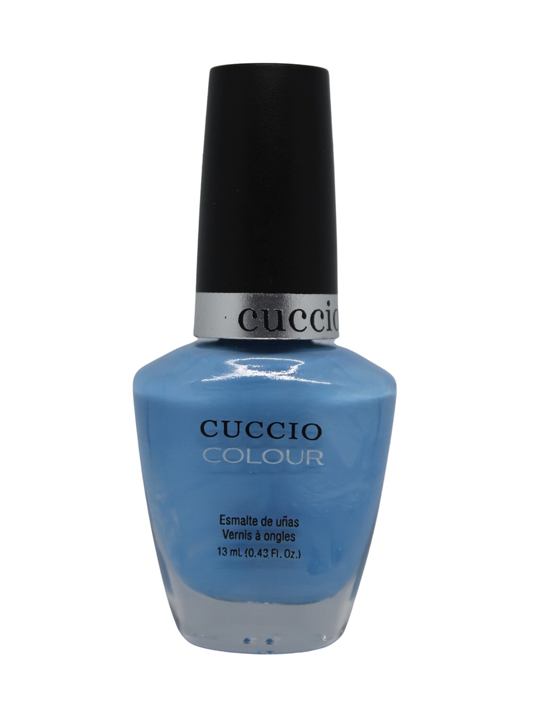

Cuccio Colour Long Lasting Glossy Nail Polish - All Tide Up! 25 Free Formula 13 ml, Blue