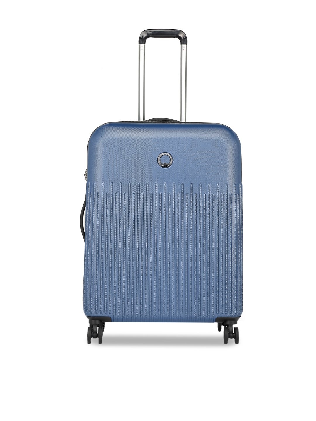 

DELSEY Lima Textured Hard Expandable Large Trolley Suitcase - 75 cm, Blue