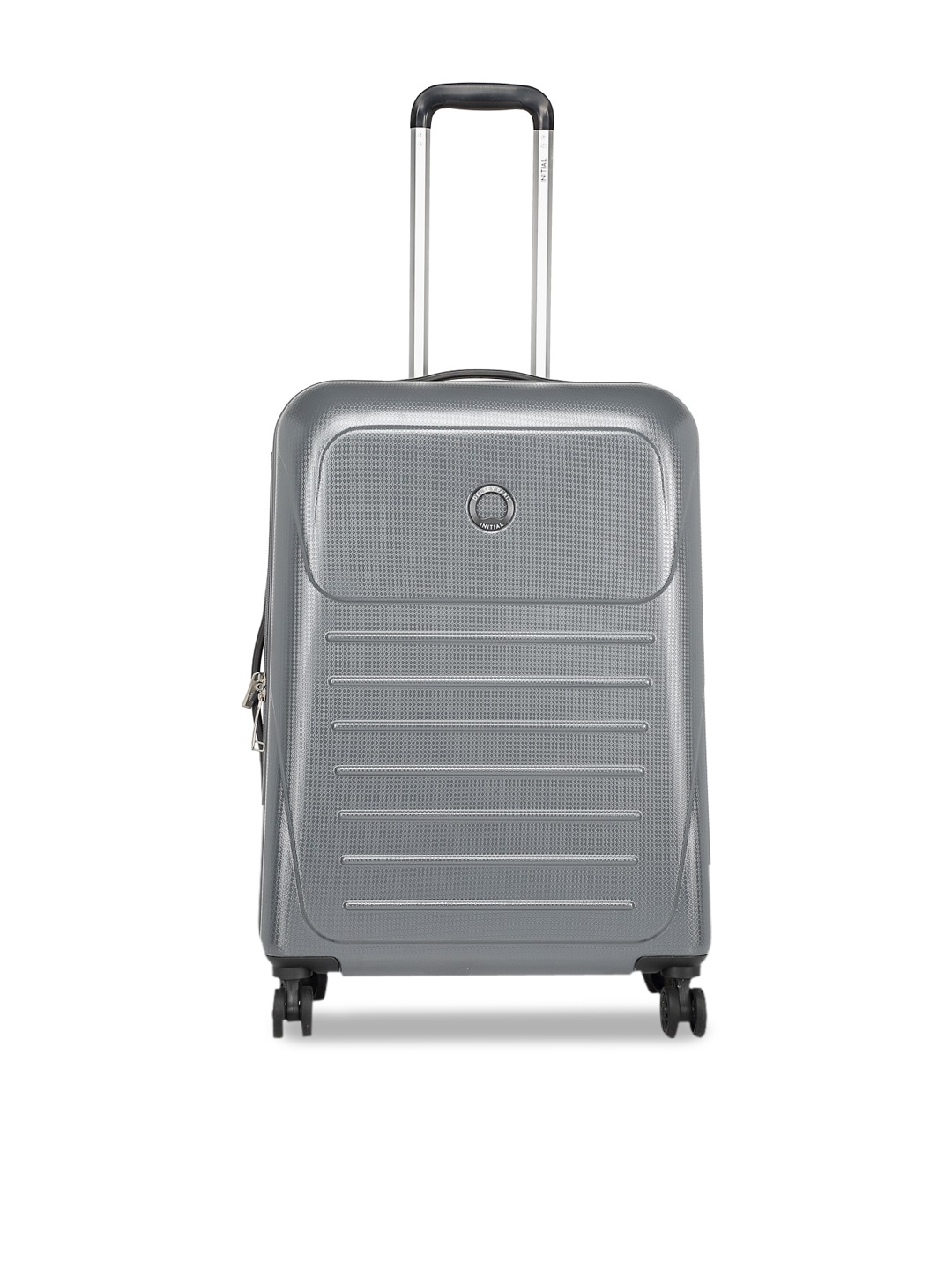 

DELSEY Munia Solid Hard Expandable Large Trolley Suitcase- 75 cm, Grey