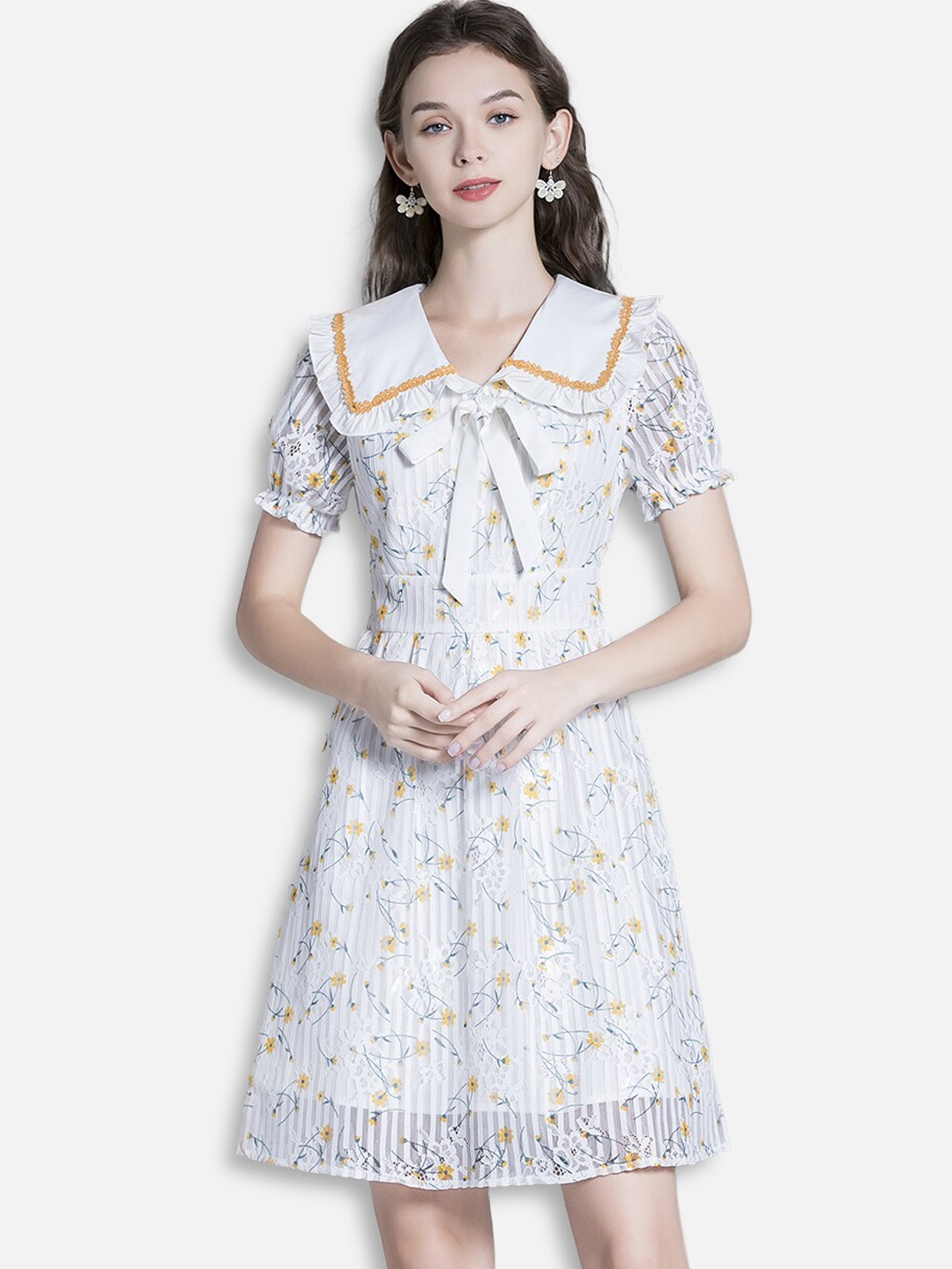 

JC Collection Multicoloured Floral Dress, Multi