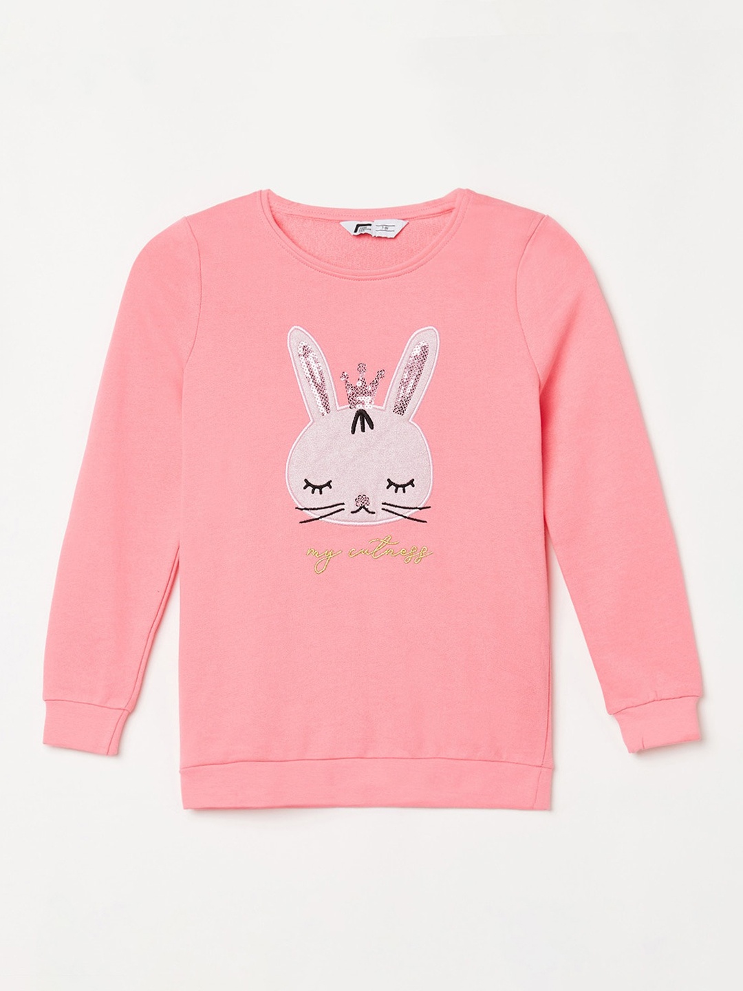 

Fame Forever by Lifestyle Girls Pink Printed Sweatshirt