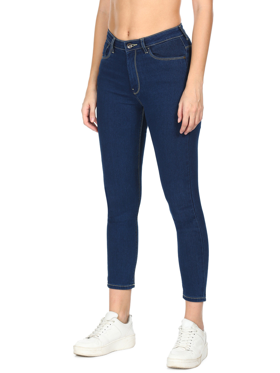

Flying Machine Women Blue Veronica Skinny Fit High-Rise Stretchable Jeans