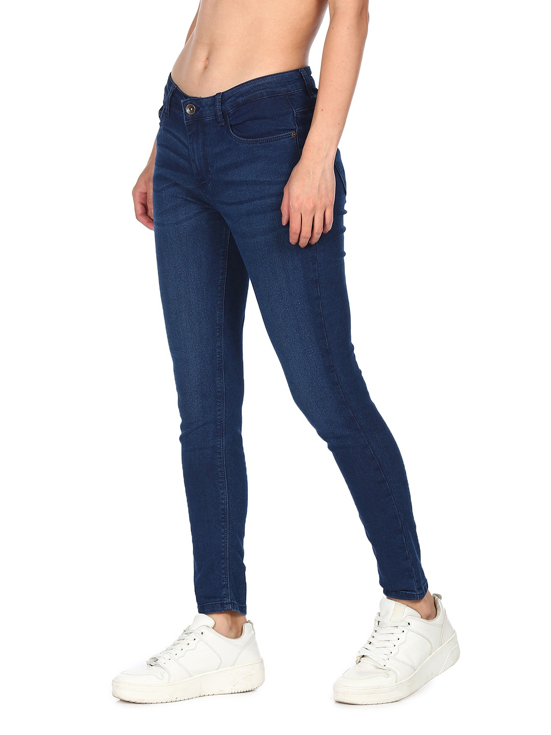 

Flying Machine Women Blue Veronica Skinny Fit Light Fade Stretchable Jeans