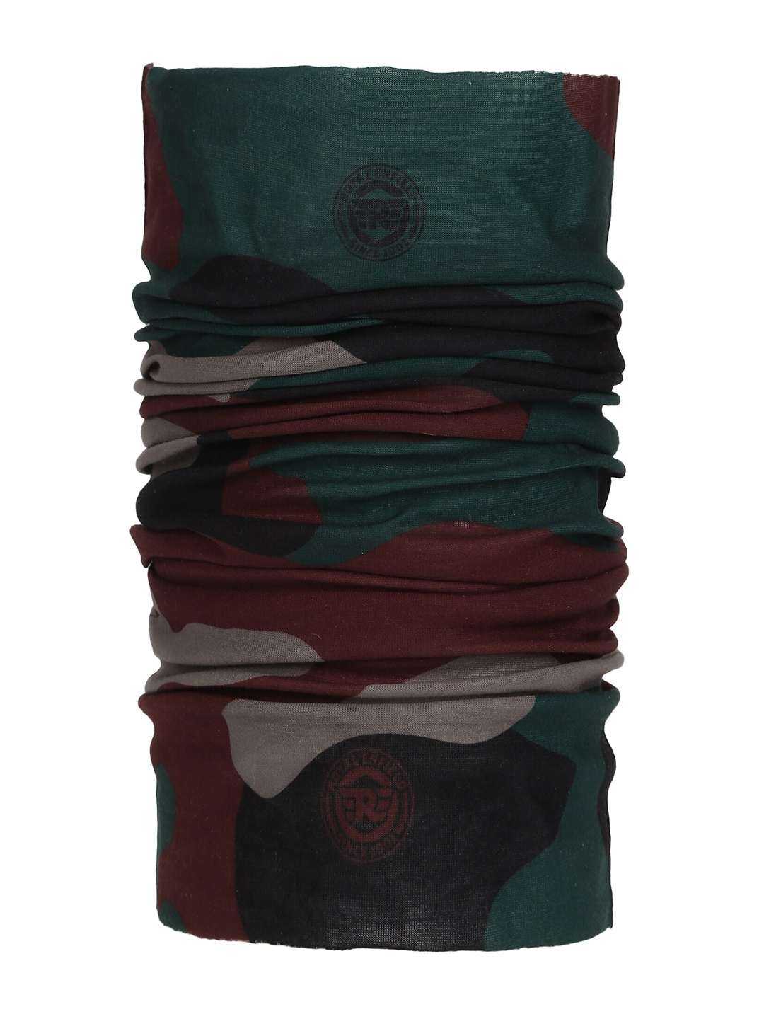 

Royal Enfield Unisex Red & Green Printed Balaclava
