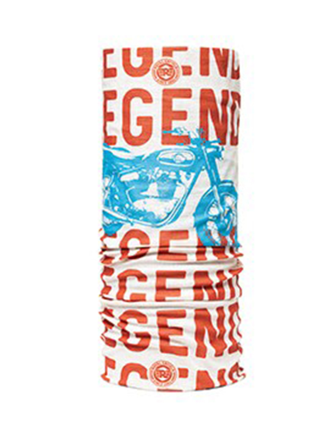 

Royal Enfield Unisex White & Red Printed Balaclava