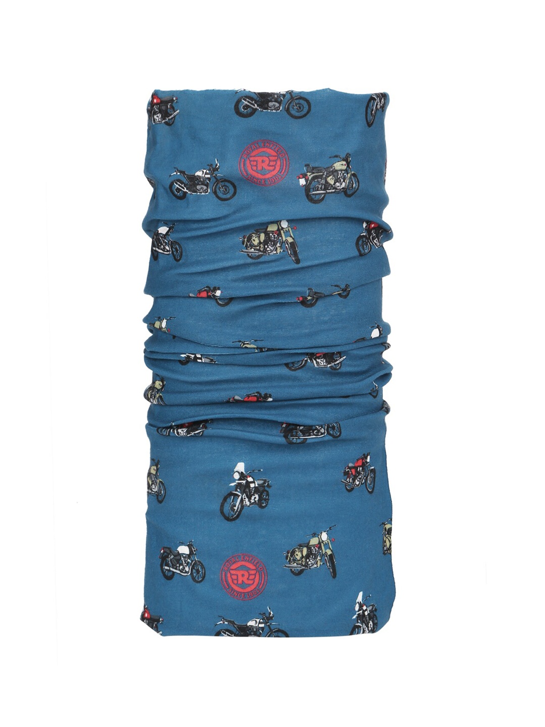 

Royal Enfield Unisex Blue Printed Balaclava Mask