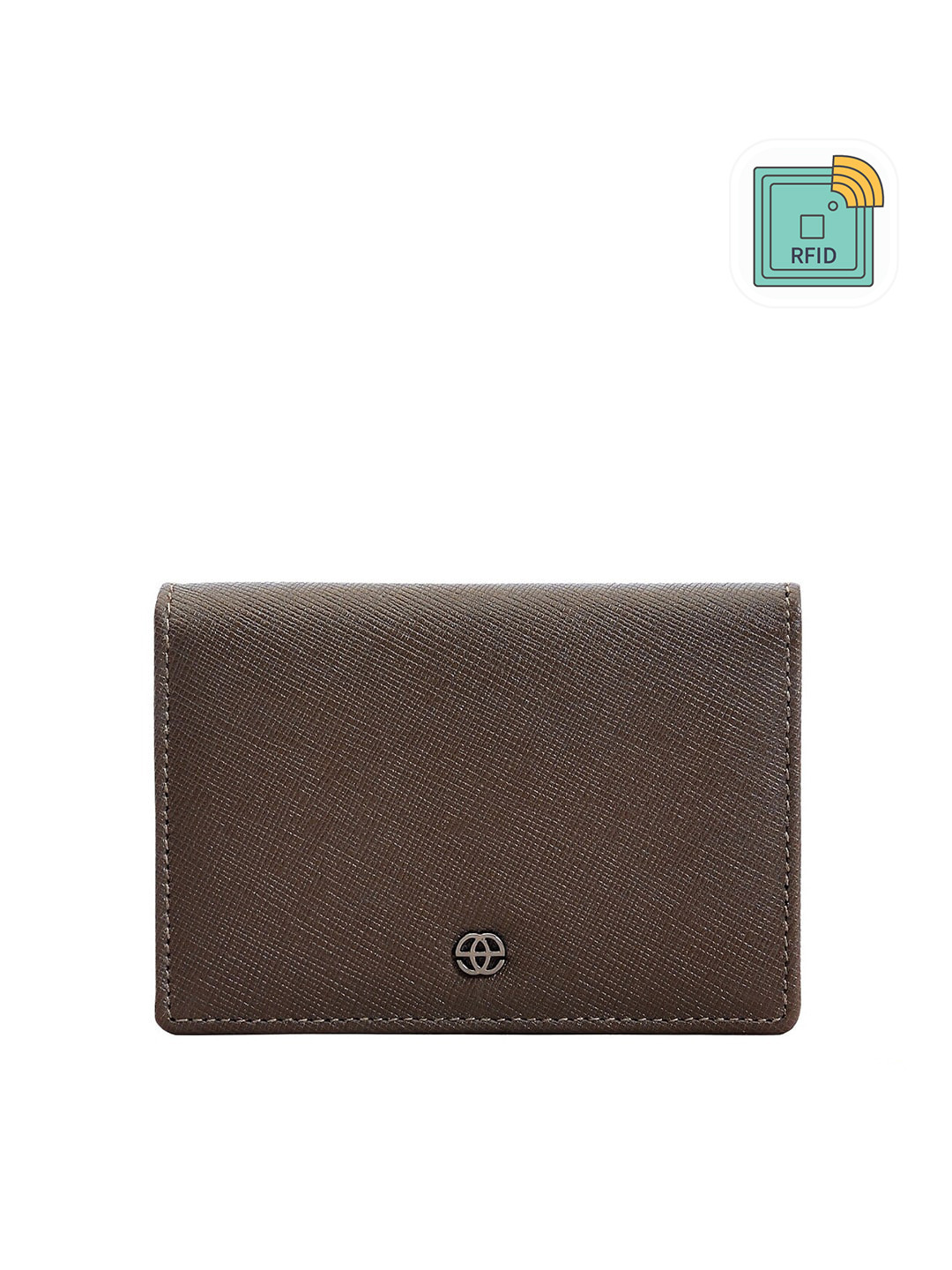 

Eske Men Brown Textured Leather Card Holder