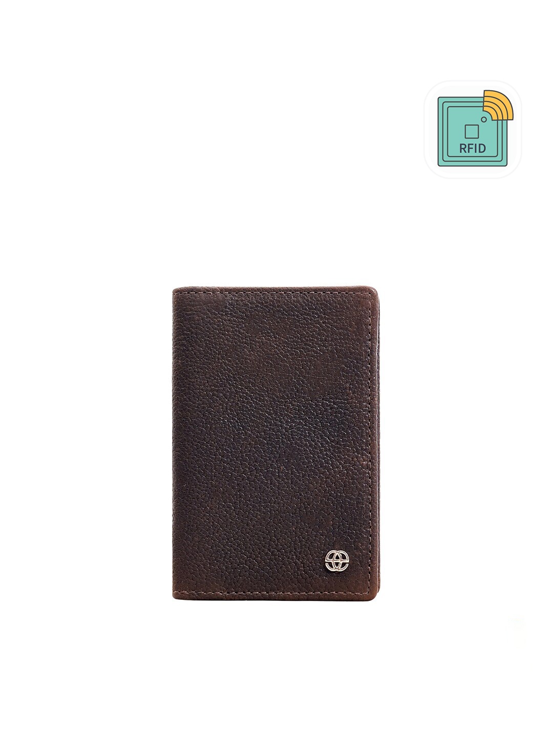 

Eske Men Brown Textured Leather Card Holder