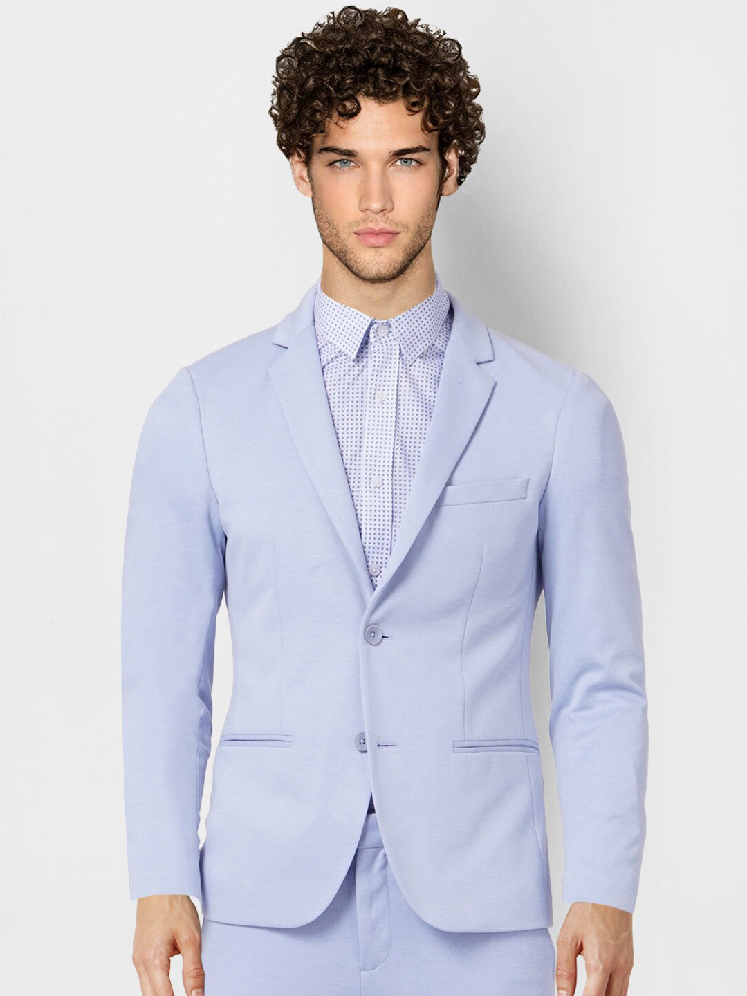 

Jack & Jones Men Slim Fit Blazer, Blue