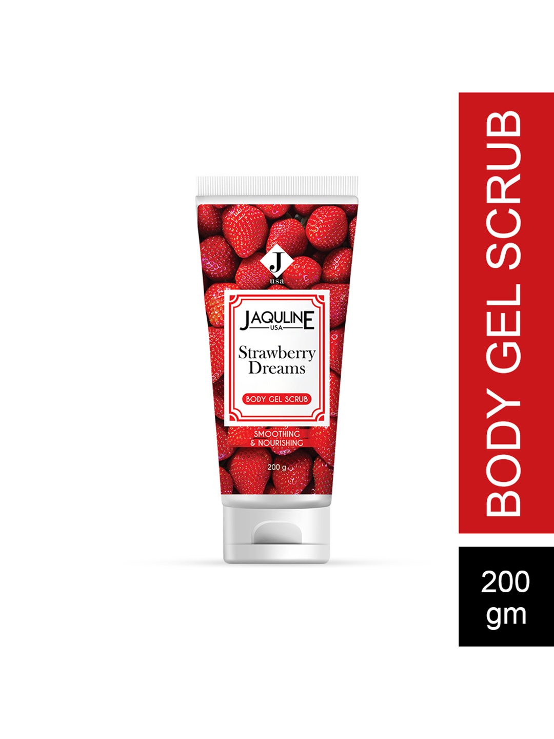 

Jaquline USA Strawberry Dreams Body Scrub - 200 g, Pink