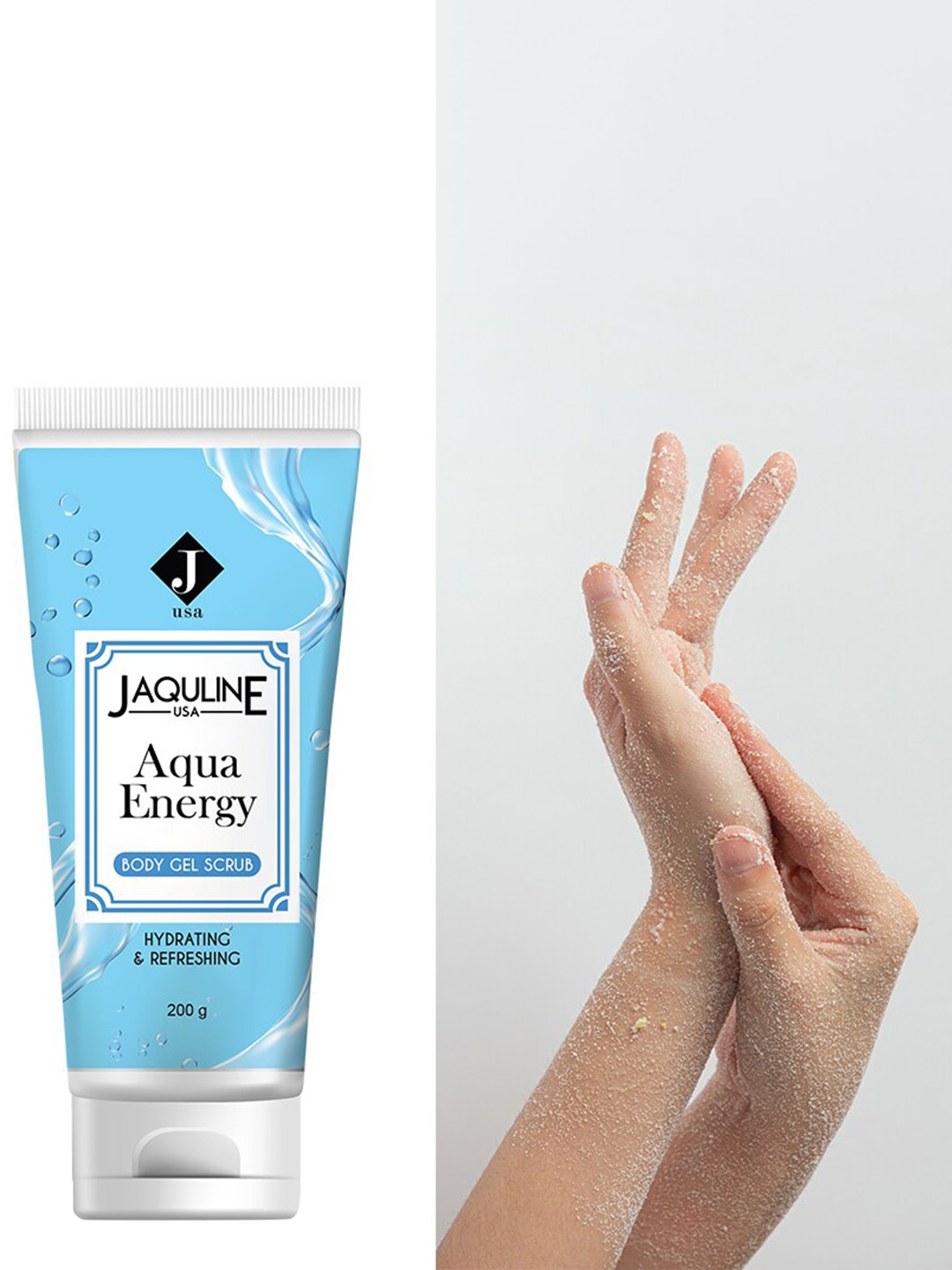 

Jaquline USA Aqua Energy Body Scrub - 200 g, Blue