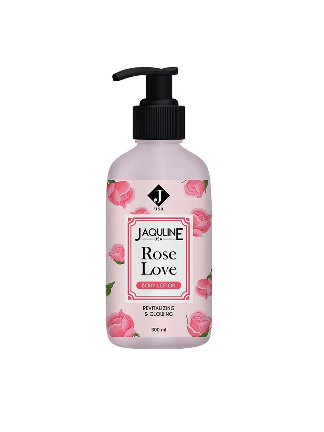 

Jaquline USA Rose Love Body Lotion - 300 ml, Pink
