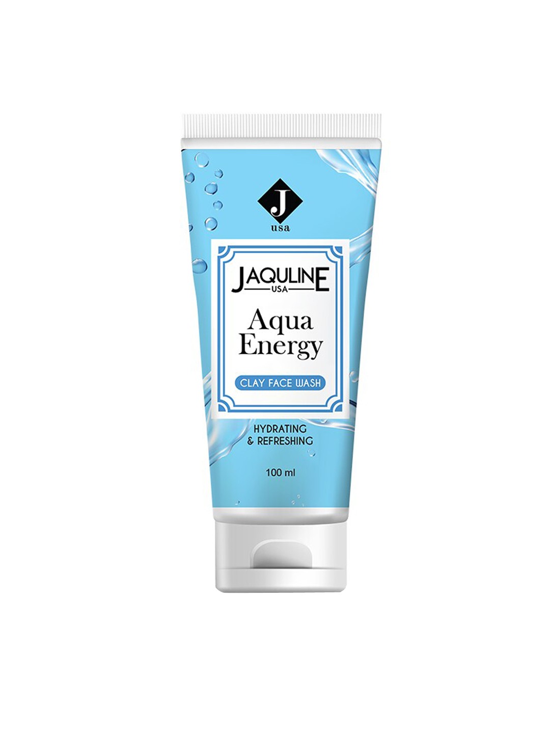 

Jaquline USA Aqua Energy Clay Face Wash - 100 ml, Blue