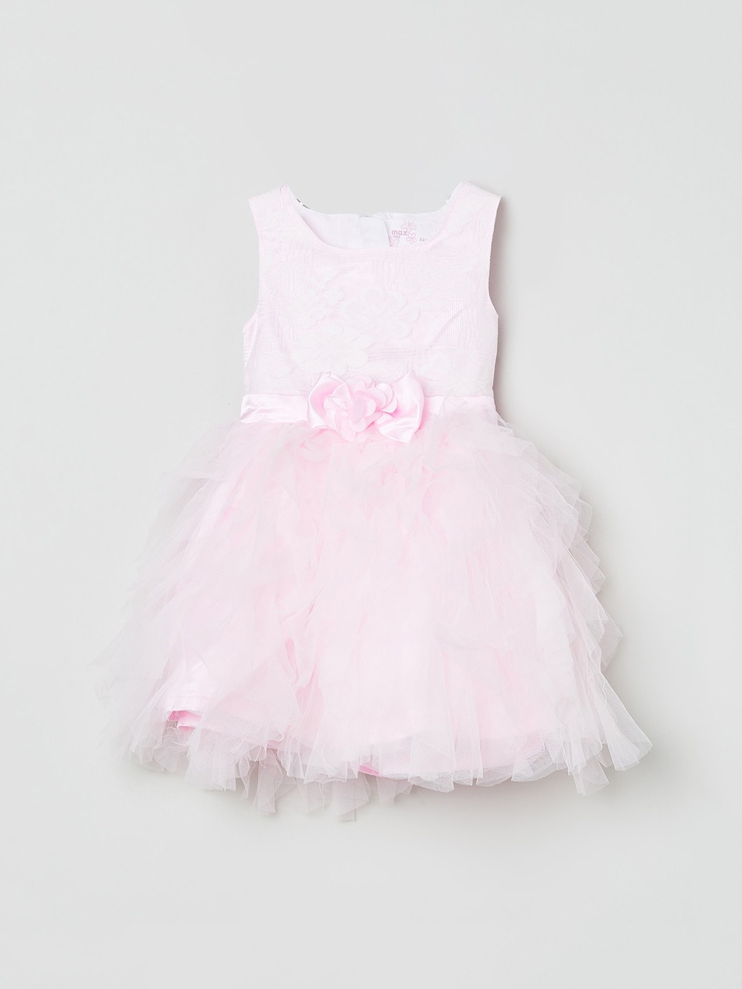 

max Pink Georgette Dress