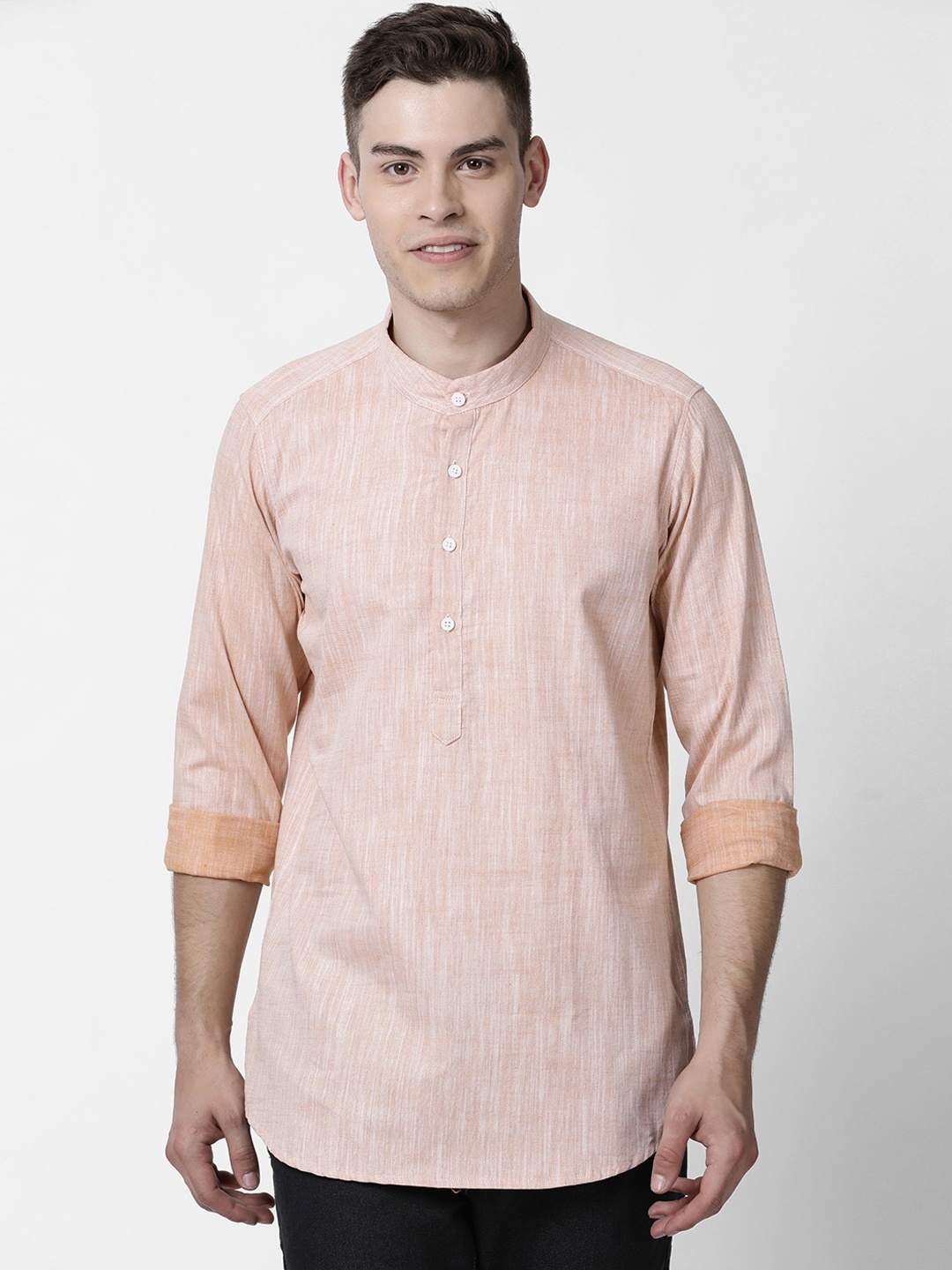 

Cross Court Men Beige Kurta