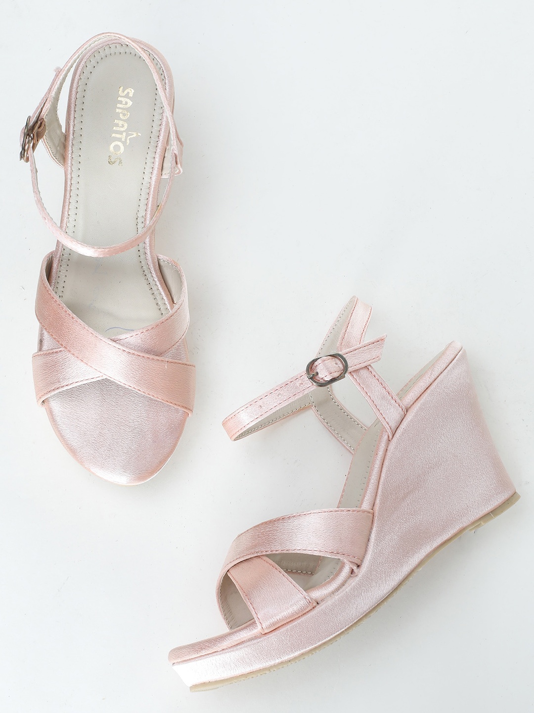 

SAPATOS Pink Wedge Sandals Heels