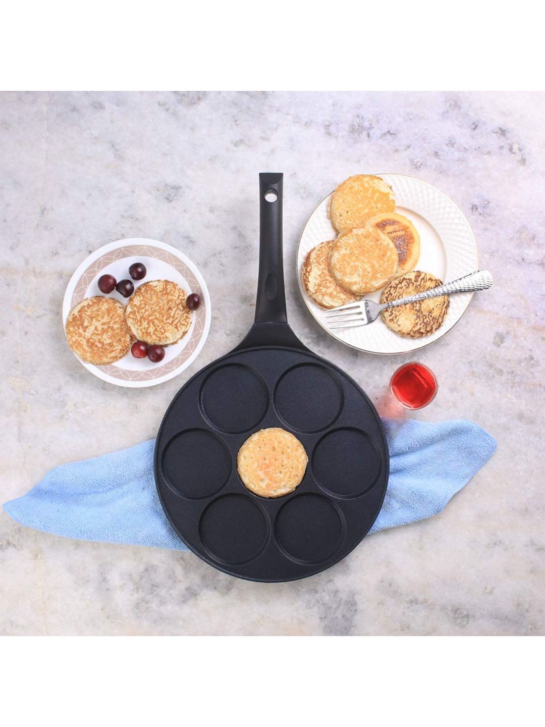 

Wonderchef Black Solid Inducta Multipan