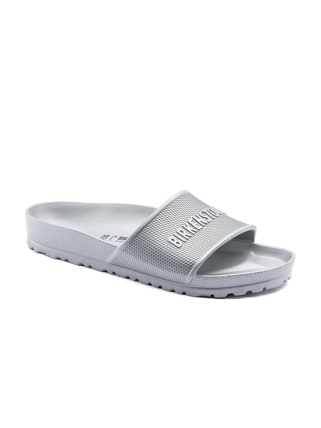

Birkenstock Silver-Toned Barbados EVA Regular Width Comfort Sandals