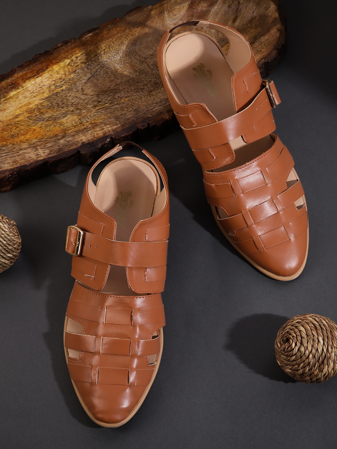 

Roadster Women Tan Brown Woven Design Ballerinas