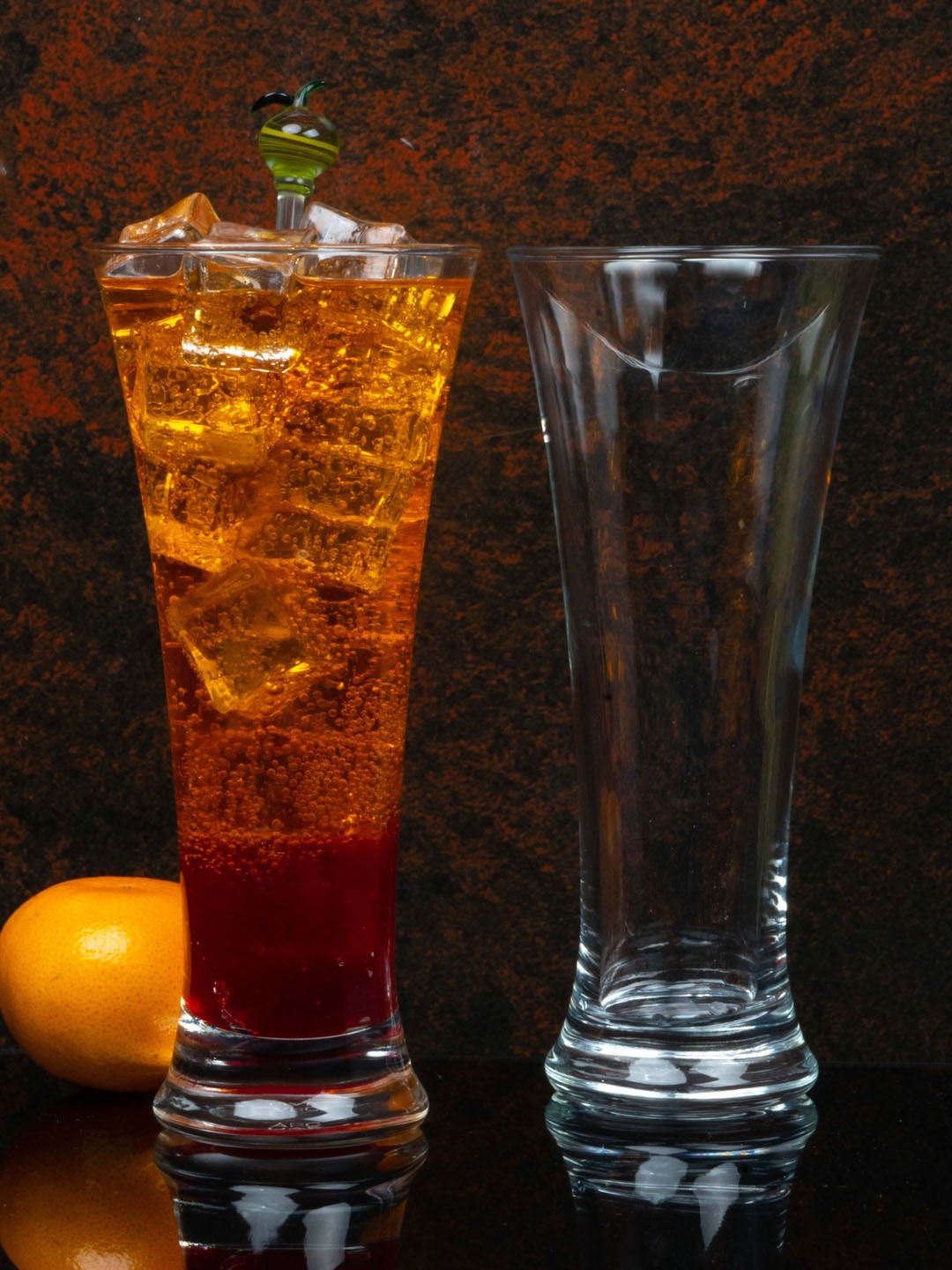 

GOODHOMES Set Of 6 Transparent Solid Dishwasher Safe Glass Tumbler